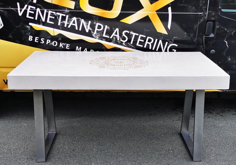 Microcement/Polished Concrete Table