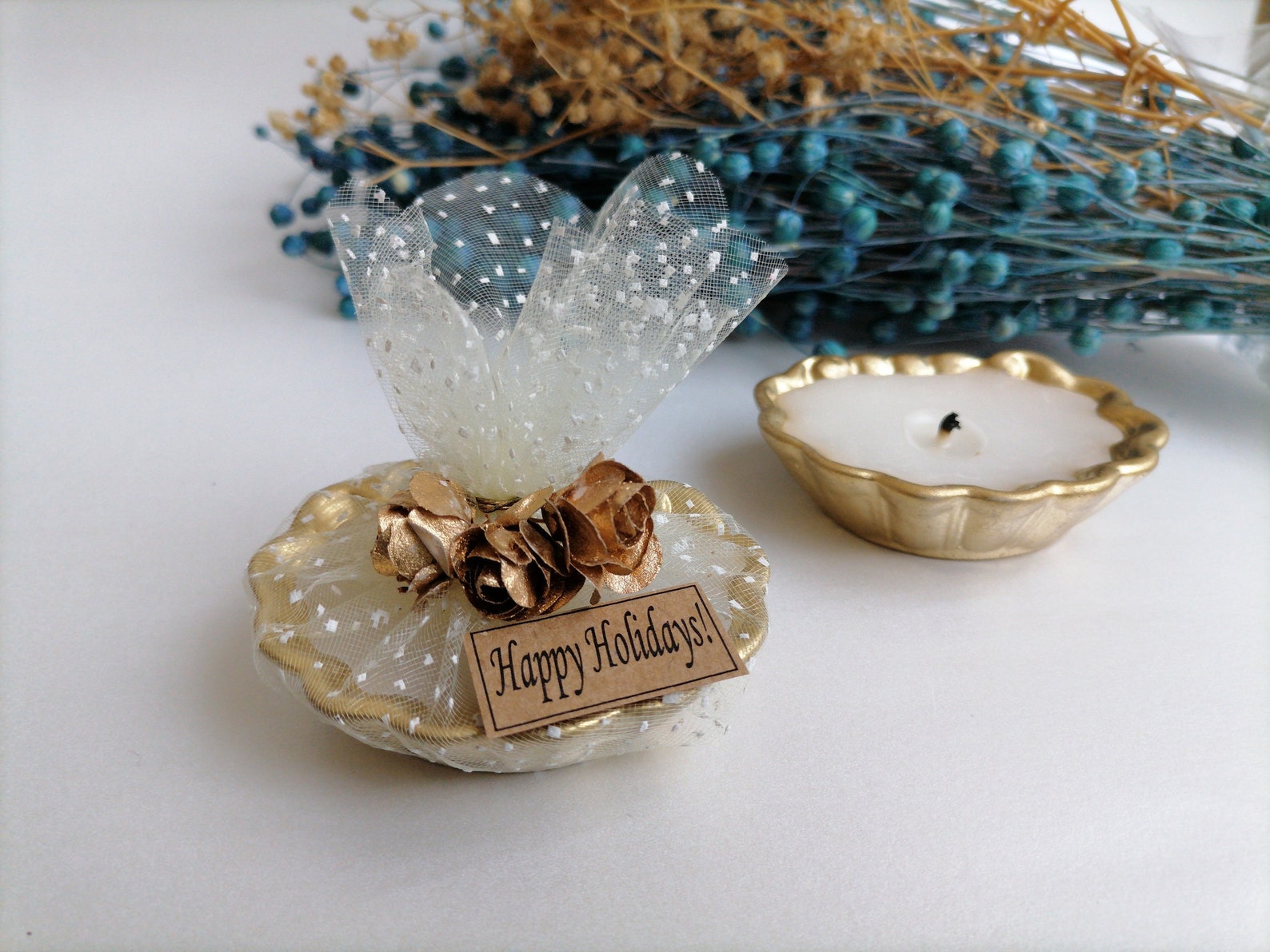Wedding Favors Candles for Guests Sea Shell Gold Candle Etsy