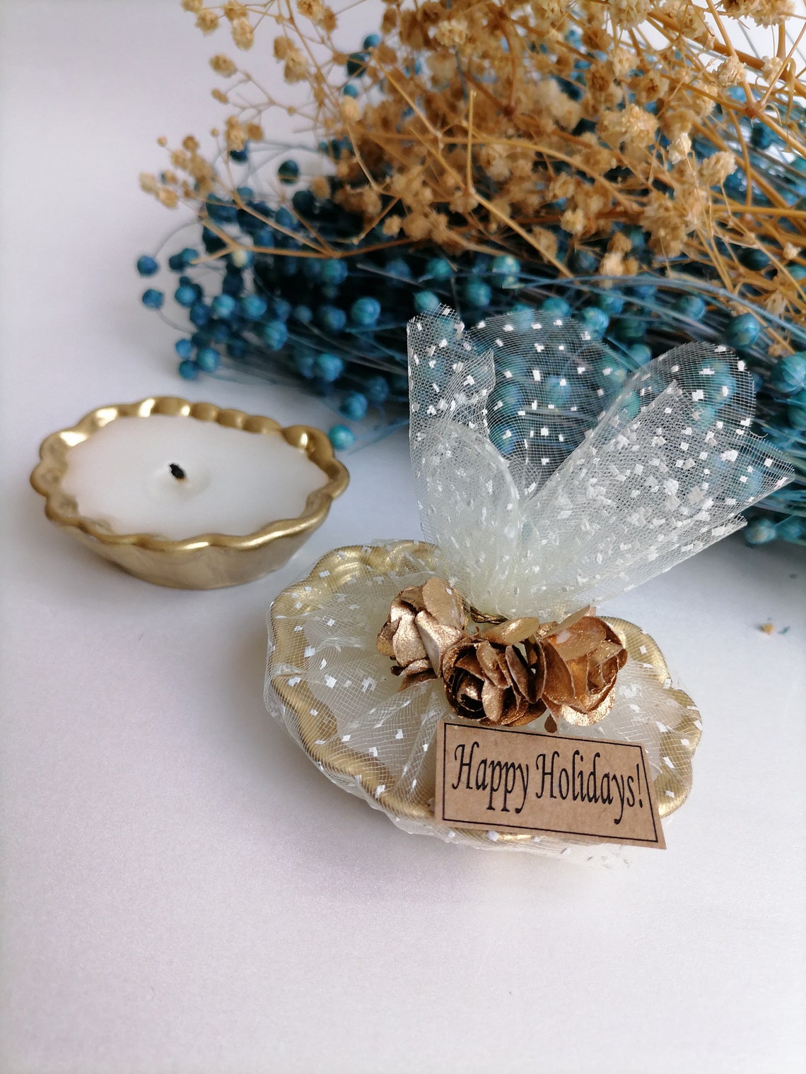 Wedding Favors Candles for Guests Sea Shell Gold Candle Etsy