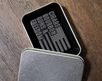 BANDIERA DEGLI STATI UNITI ZIPPO STYLE accendino Regali per la festa del papà da papà dalla figlia Lui Uomini Uomini Groomsmen Regalo Sigaro Sigari Scapolo inciso