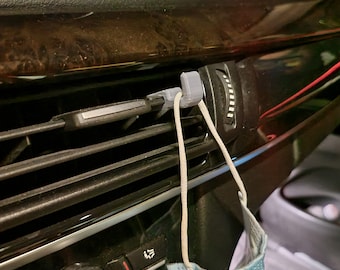 TWO Car Mask Hanger / Holder