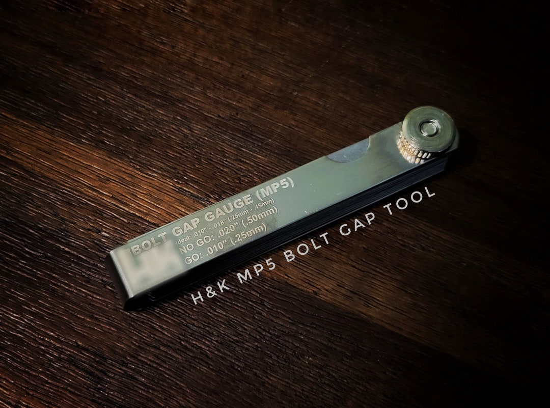 Engraved Feeler Gauge for Mechanic, Personalized Gauge set for Gunsmith