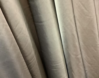 Dark Skin Silk twill Fabric, Italian Dressmaking pants shirt skirt lining and much more 45 Inch Wide