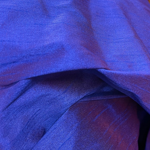 Purple pink polyester shantung fabrics made for dresses and curtains