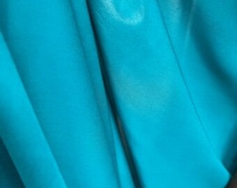 Jade green 100%silk dabbled georgette