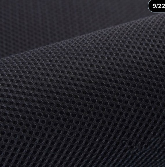 Black mesh best sale fabric uk