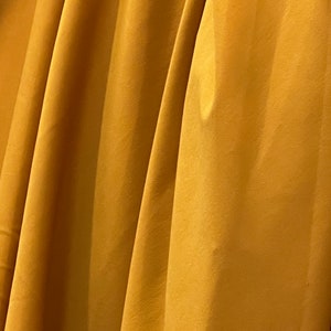 Mustard gold PONTE  de roma Jersey knit made in Spain
