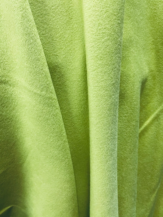 Chartreuse Loro Piana Cashmere Babe Alpaca Wool Great  display picture 3