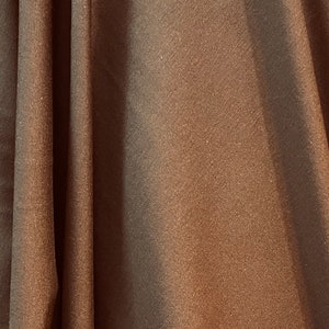 Brown PONTE  de roma Jersey knit made in Spain