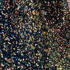 Black stretch velvet Iridescent blue orange gold  4way spandex velvet made in Spain