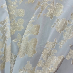 Green Gold Chiffon - Etsy