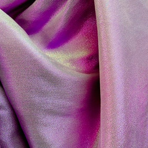 Splash gold hot pink  mikado zibeline brocade style made in Spain