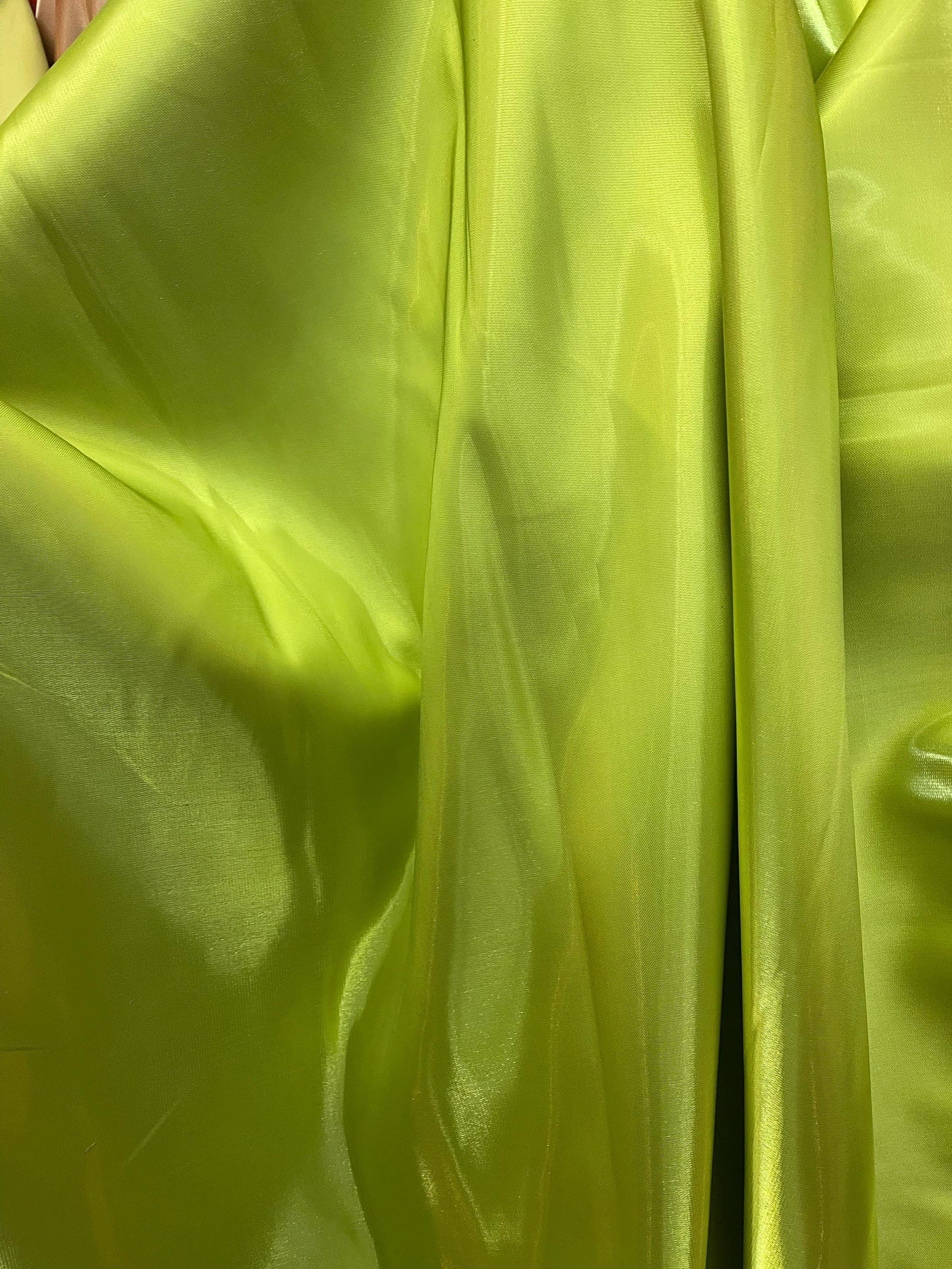 Lime Green Prom Dress - Etsy