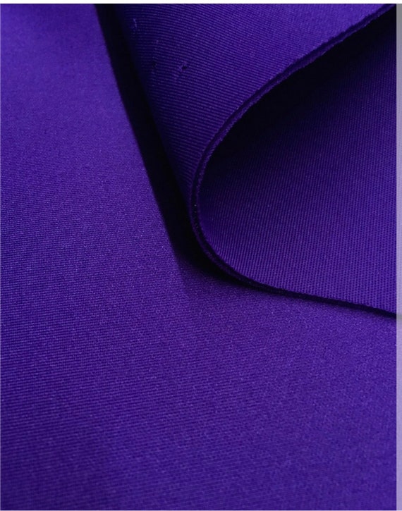 Purple Neoprene Scuba Fabrics Great Fabric for Suit Dress Skirt and Much  More Use 