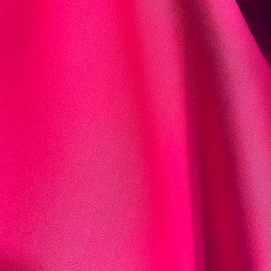 Fuchsia pink stretch Mikado fabrics great for dress skirt suit and much more use made in Italy