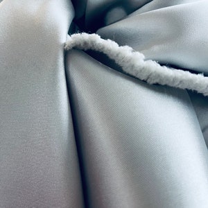 Silver 34 mikado zibeline prom wedding fabrics