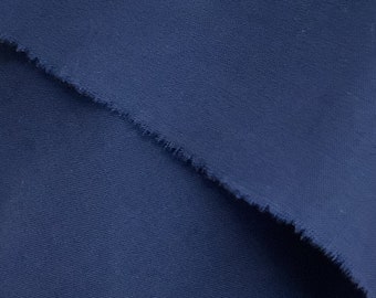 May include: Close-up of a dark blue fabric with a textured surface.