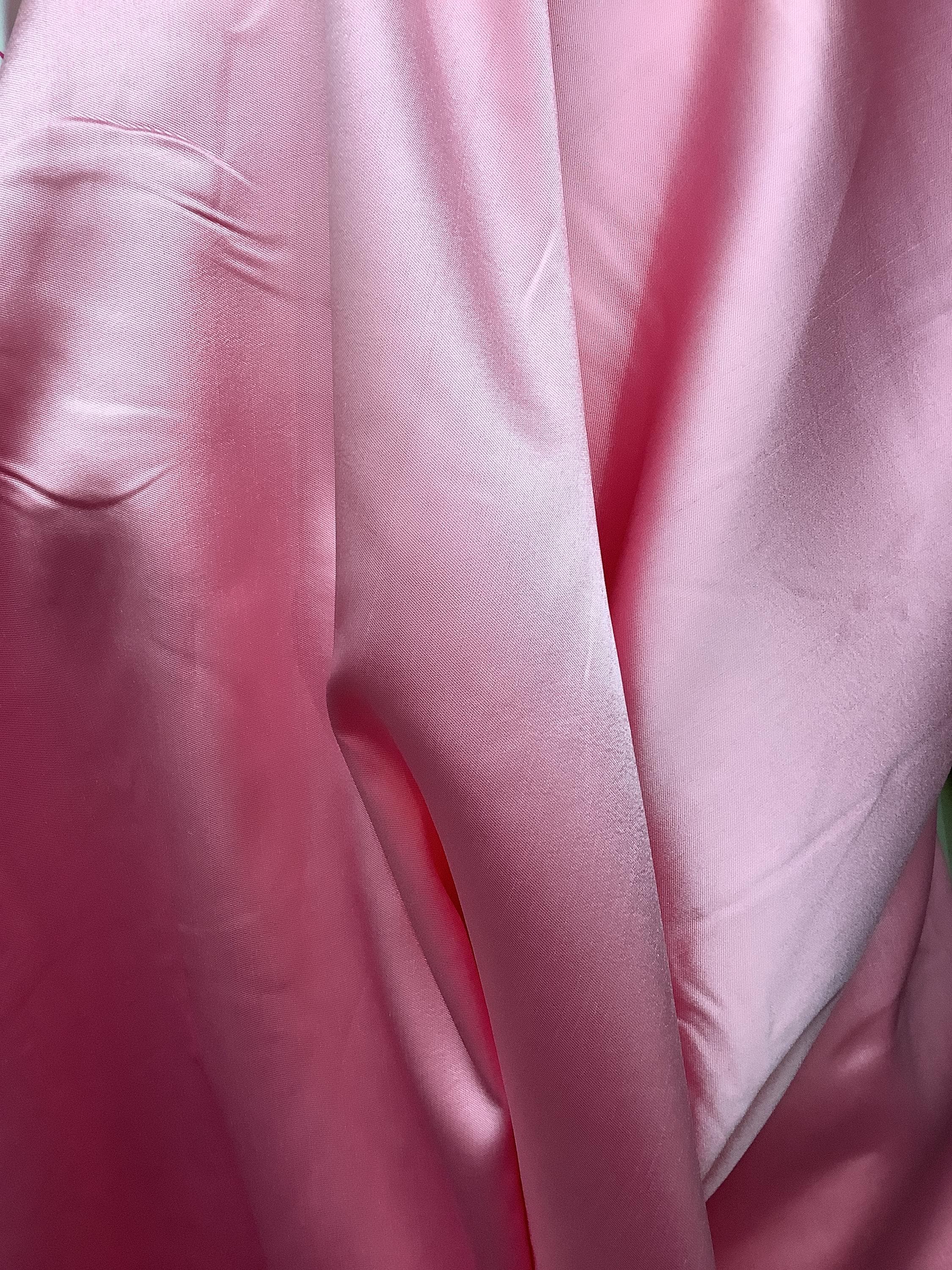 マテリアルMaterialピンク Barbie Pink Mikado Zibeline Fabric: Luxury Dressmaking Material - Etsy