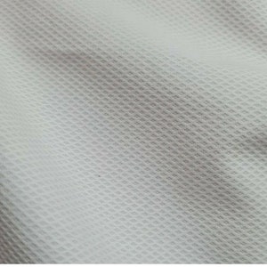 Puede incluir: Tela blanca con un patr&oacute;n tejido texturizado. La tela tiene un tacto suave y liso.