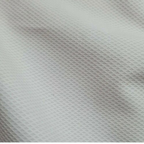 White Cotton Pique Stretch Designer Fabrics Made in Italy Etsy