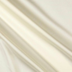 Ivory #3 mikado  zibeline prom wedding fabrics dress pants suit and much more use made in Italy
