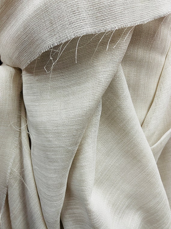 Natural 120” Linen Cotton Shear Super Soft Gauze Made in