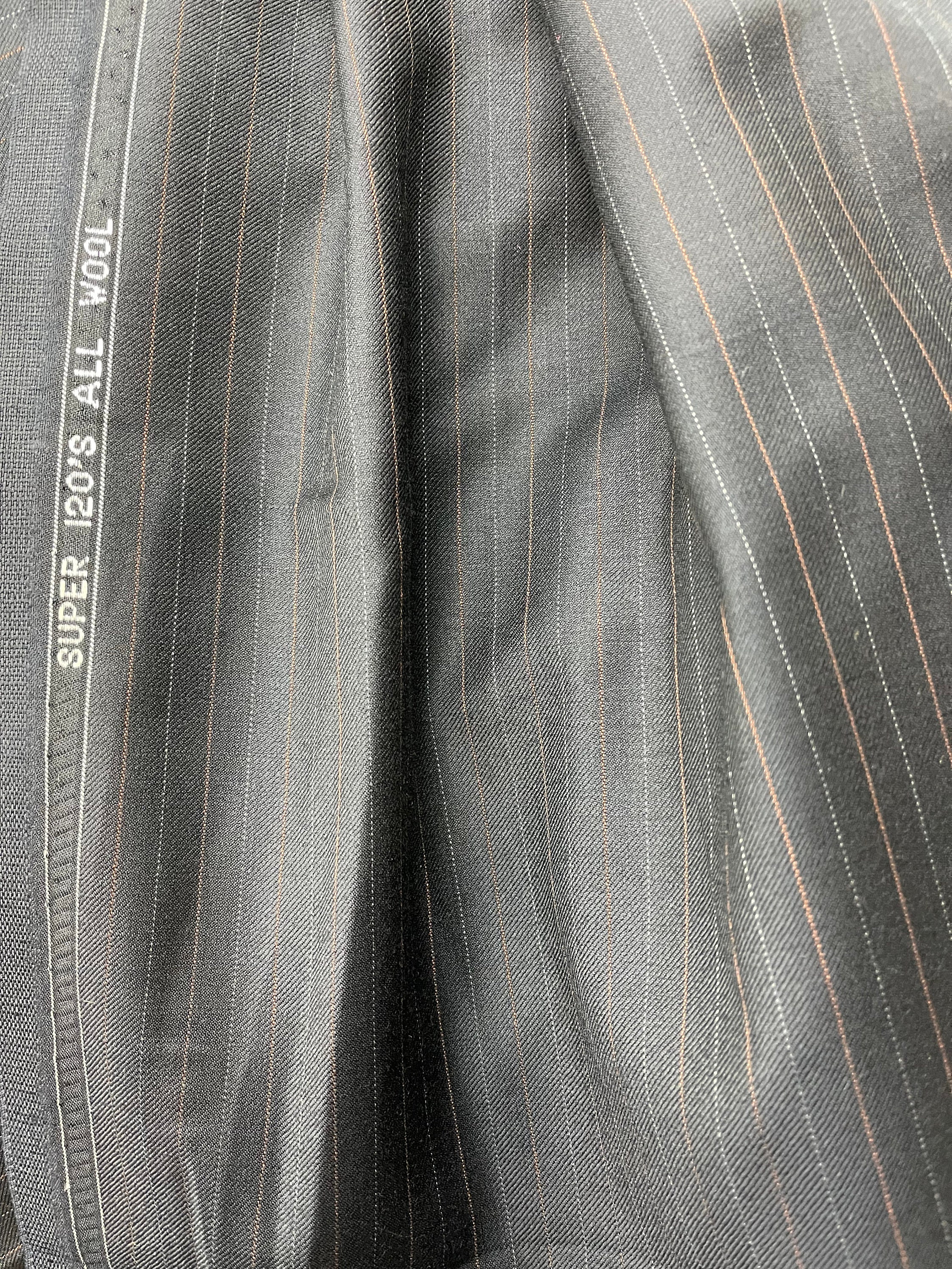 Super 120 Wool Mans High Quality Suiting Fabrics Designer Fabrics