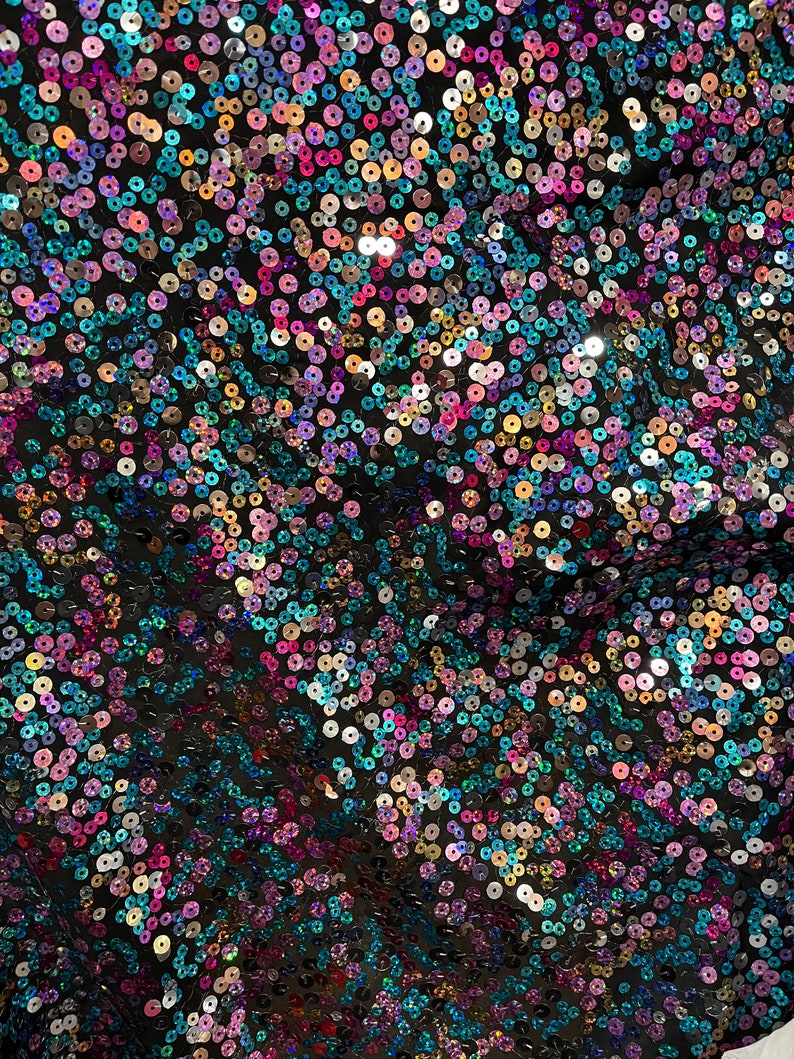 Sequins Color Multi Color Sequins Design for Prom Dresses and Much More Made in Italy ...
