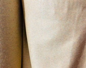 Designer super soft Khaki nude 100% cashmere made in Spain 8 onc