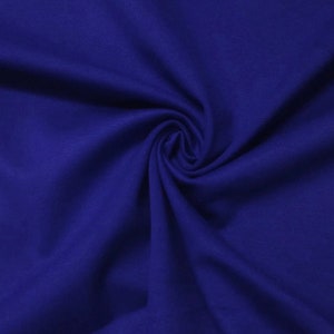 Royal blue ponte de roma Jersey knit
