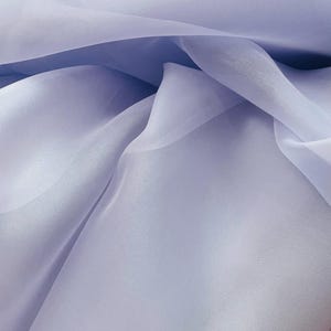 lilac 100% silk organza mulberry style exclusive  fabrics for dress jacket shirt  skirt lamp shape and much more use made in Italy