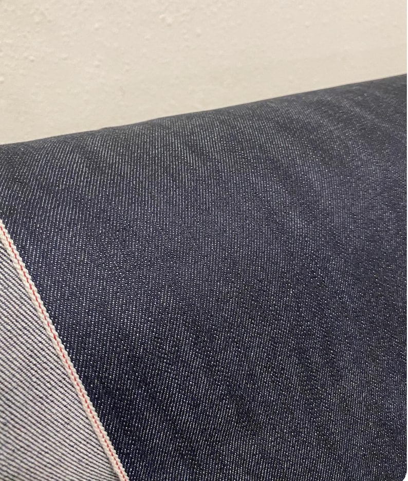 Japanese salvage denim 12 once 36 inch great for jacket pants dress bags shoes and much more use made in Italy image 4