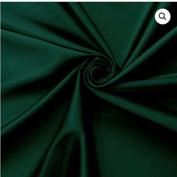 designer hunter green  mikado zibeline fabrics great for dress skirt pants suit and much more made in Italy