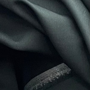Hunter Green Wool Twill Suiting Fabric - DKNY Design - Made in Italy