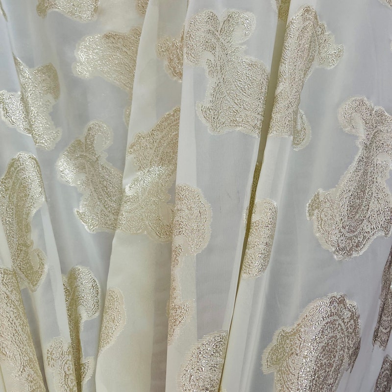 Luxury Chiffon Georgette-Golden Yellow