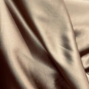Dark skin 100% silk Charmeuse great fabrics for dress pants skirt shirt And much more made in Italy