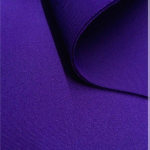 Purple Neoprene Scuba Fabric: Italian Mulberry, 60&quot; Wide