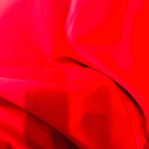 red  cotton satin stretch designer fabrics made in Italy