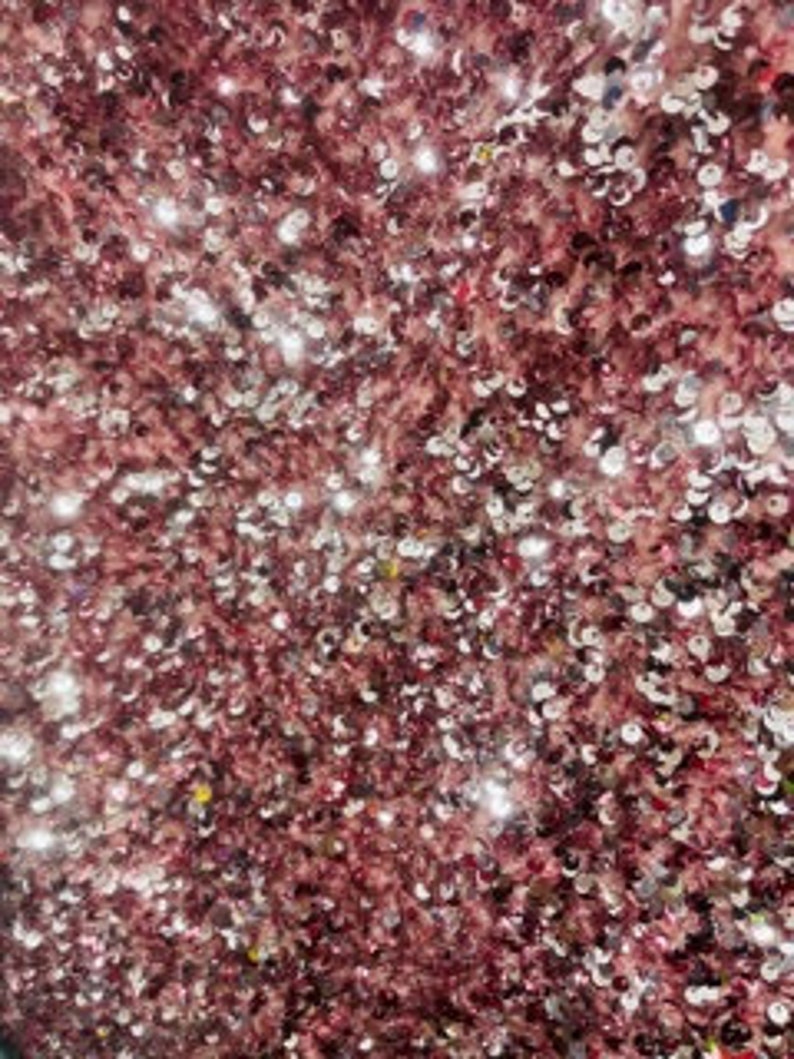 Rose Gold Velvet With Matching Sequence 4way Stretch Velvet Etsy