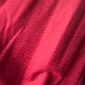 Raspberry Wool Melton Fabric: 60&quot; Wide, Made in England