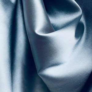 Designer dark gray Mikado zibeline fabrics available 35 color in stock to ship