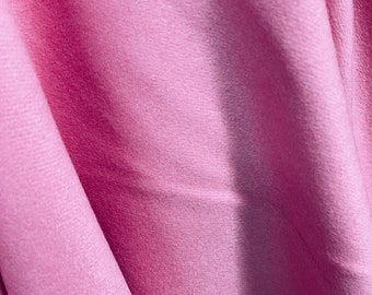 Bubble Pink Cashmere Alpaca Fabric by Loro Piana - Made in Italy