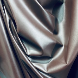 PVC de spandex elástico de vinilo de 4 vías de espuma de zorro marrón hecho en Italia