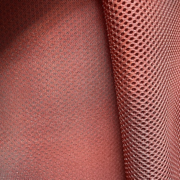 Rust 3D AIR spacer sandwich mesh scuba fabric