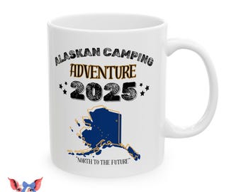 Alaska Camping Adventure Tasse: Nord in die Zukunft Souvenir