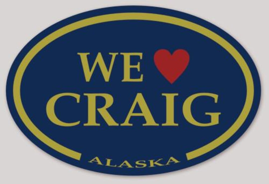WE Love Craig Alaska Waterproof Sticker - Etsy