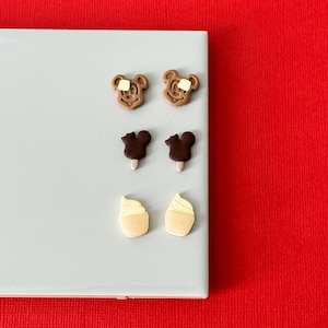 Magic Mouse Food Stud Earrings || Inspired by Disney Food || Disney Land World Food
