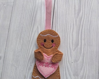 Gingerbread Mum Ornament or Fridge Magnet