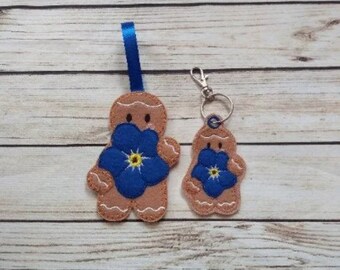Forget Me Not Gingerbread People
