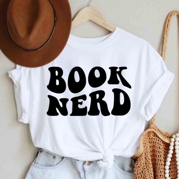 Book Nerd svg, Book Lover, Read More Books Svg, Reading, Books Svg, Wavy Letters Svg, Silhouette Cut file, Cricut Svg, SVG Digital Download